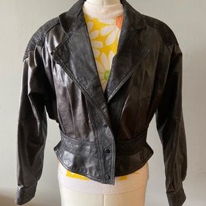 80s Verducci Leather Jacket, Excellent Condition!